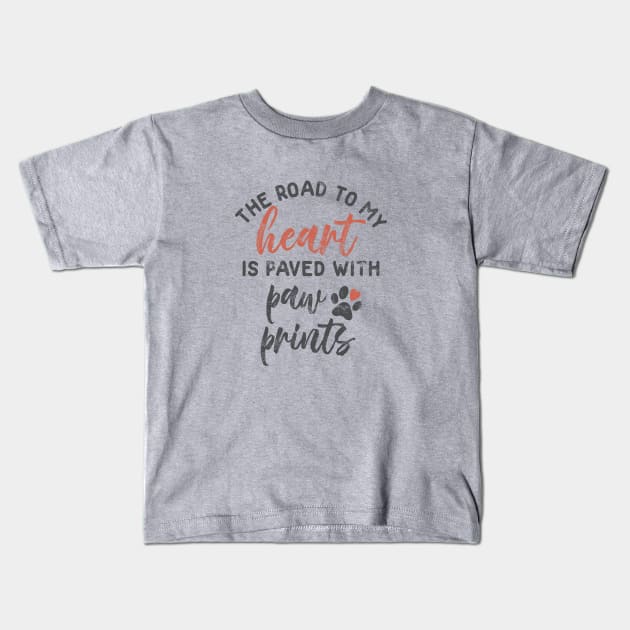 The Road to my heart Kids T-Shirt by LifeTime Design